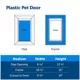 Product PetSafe® Plastic Pet Door - Easy Installation - Adjustable Flap
