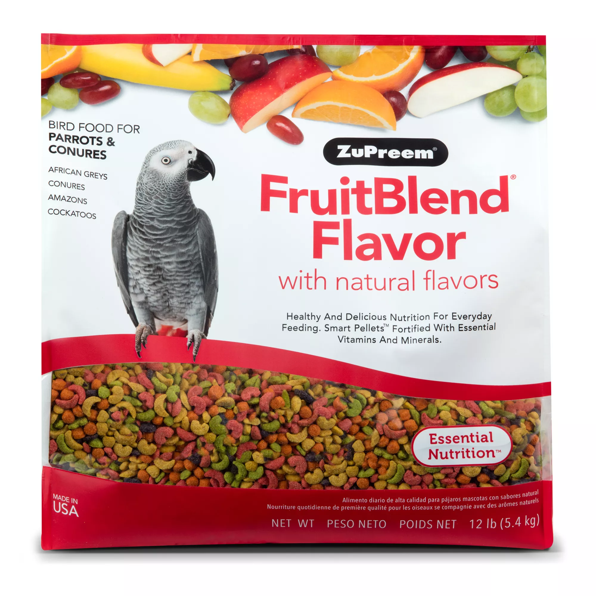 ZuPreem® FruitBlend Medium Bird Food