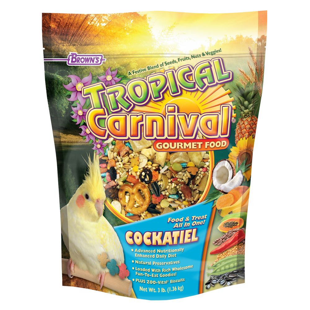 Tropical Carnival Cockatiel Food 3 lb