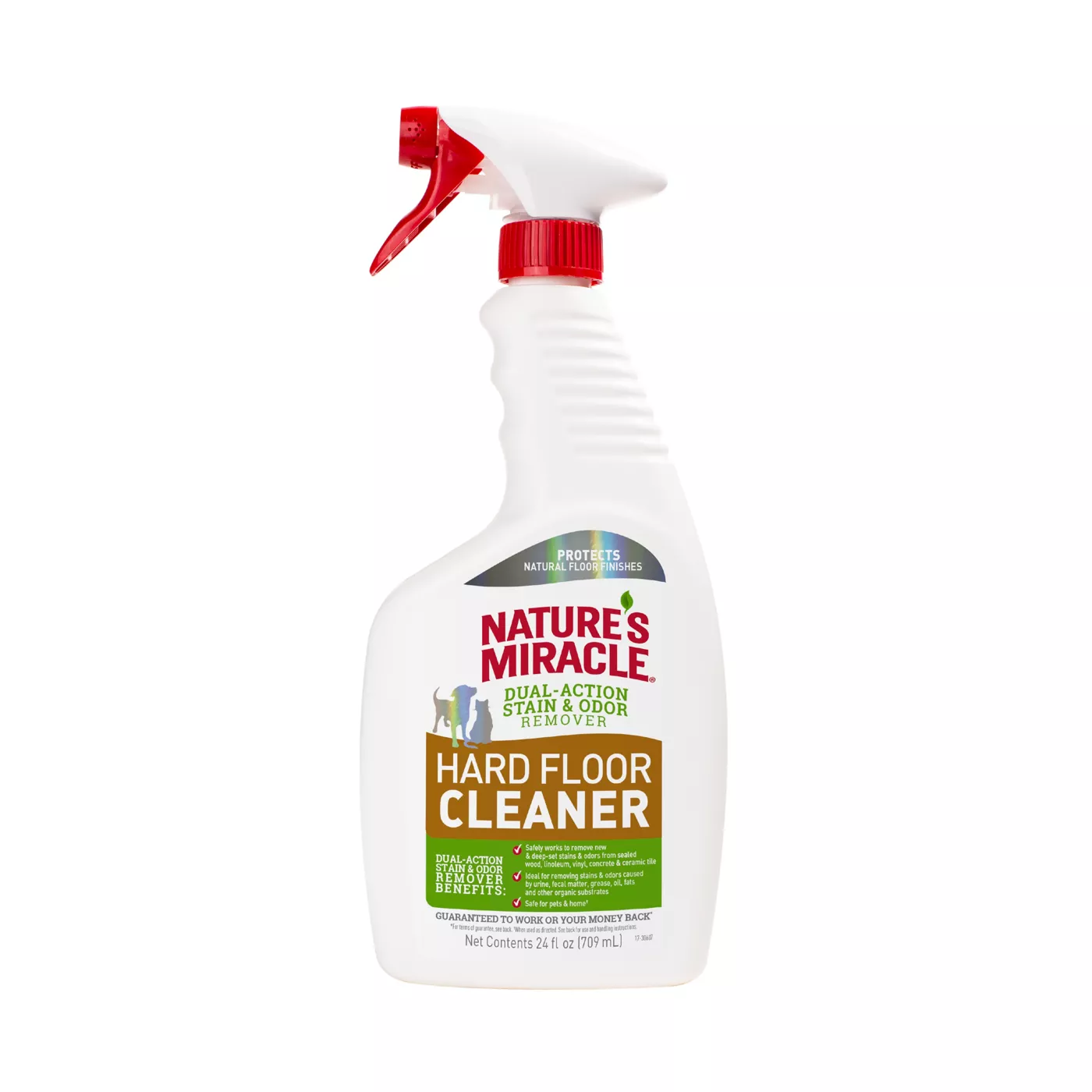 Nature s Miracle Hard Floor Cleaner Dual Action Pet Stain Odor Remover