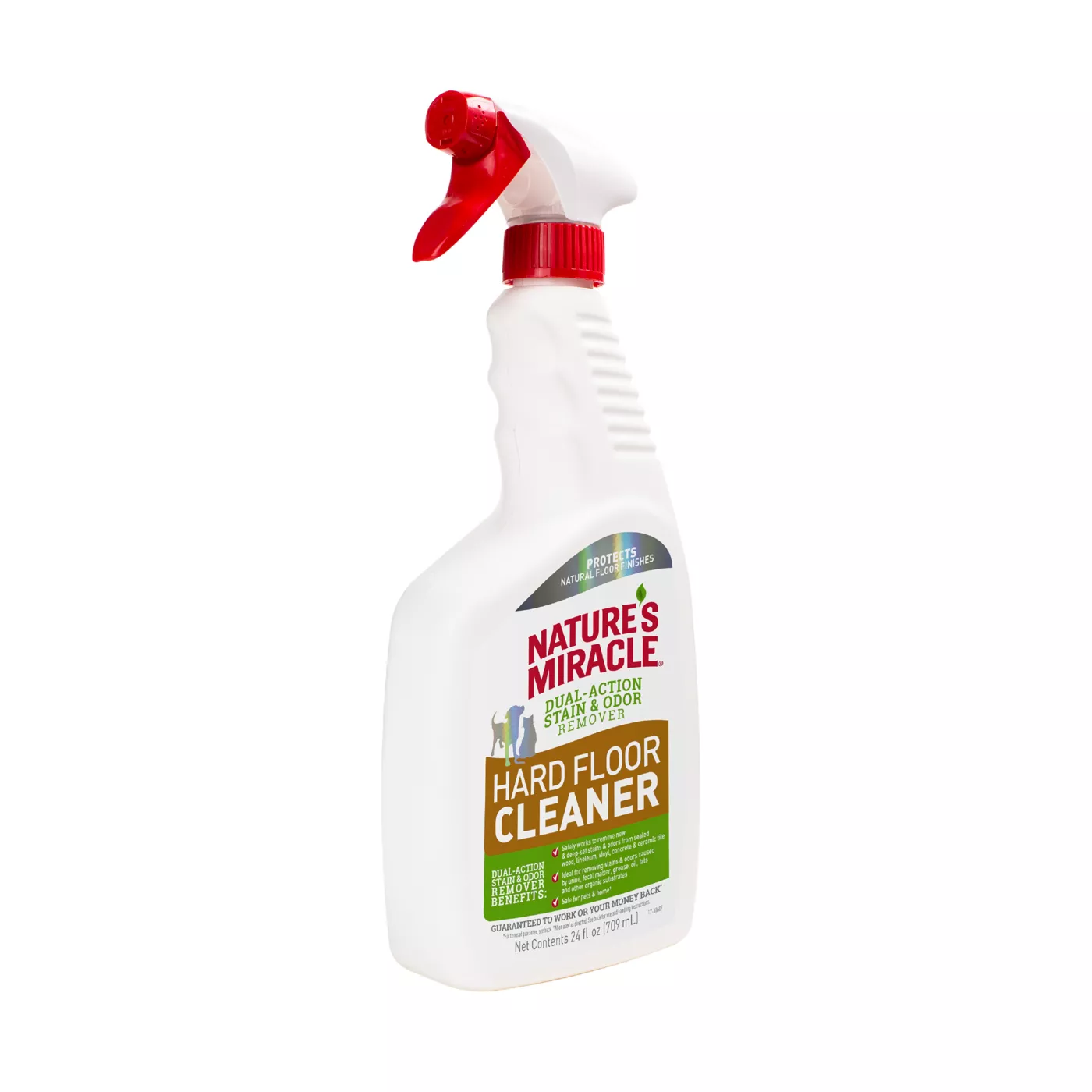 Nature s Miracle Hard Floor Cleaner Dual Action Pet Stain Odor Remover