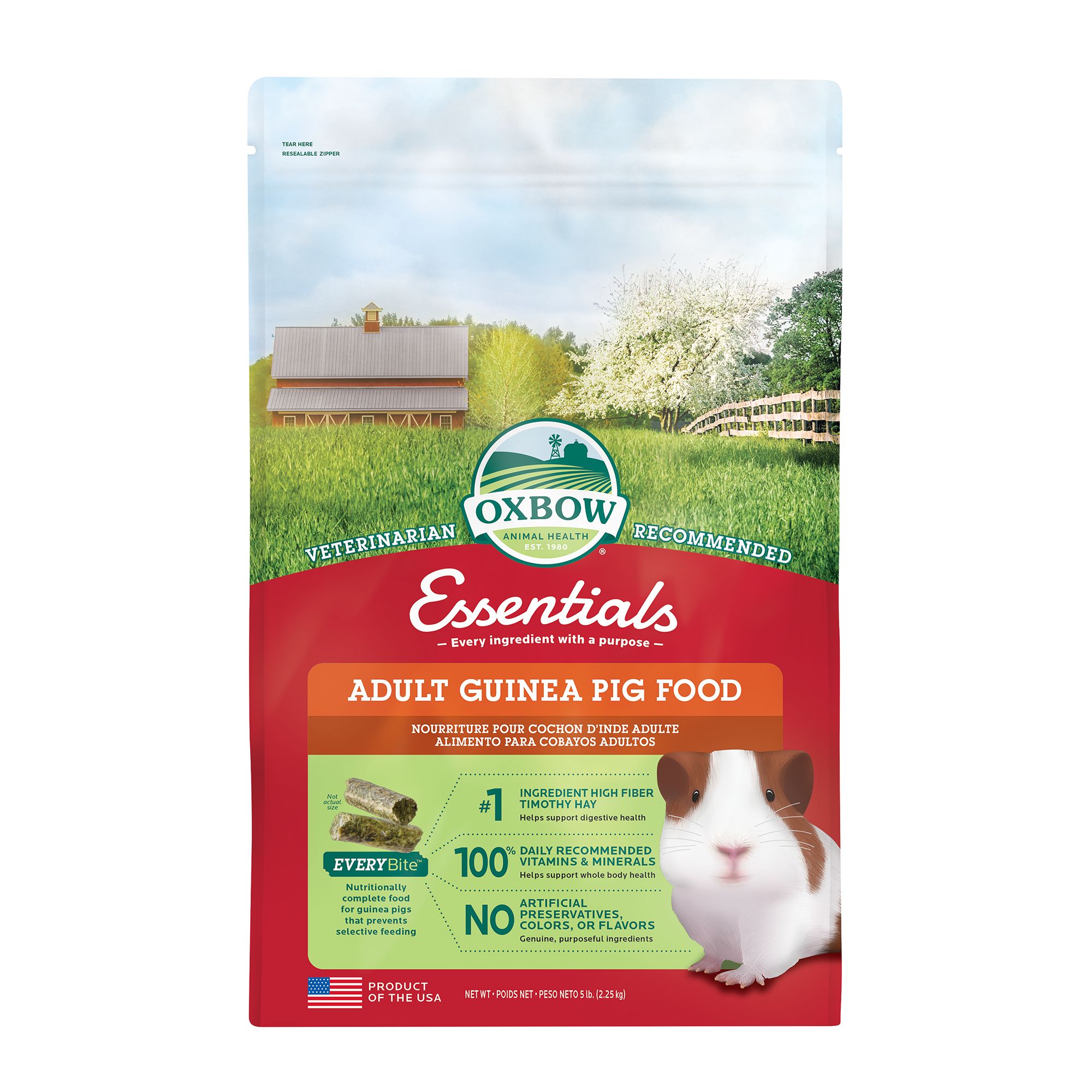 oxbow guinea pig food