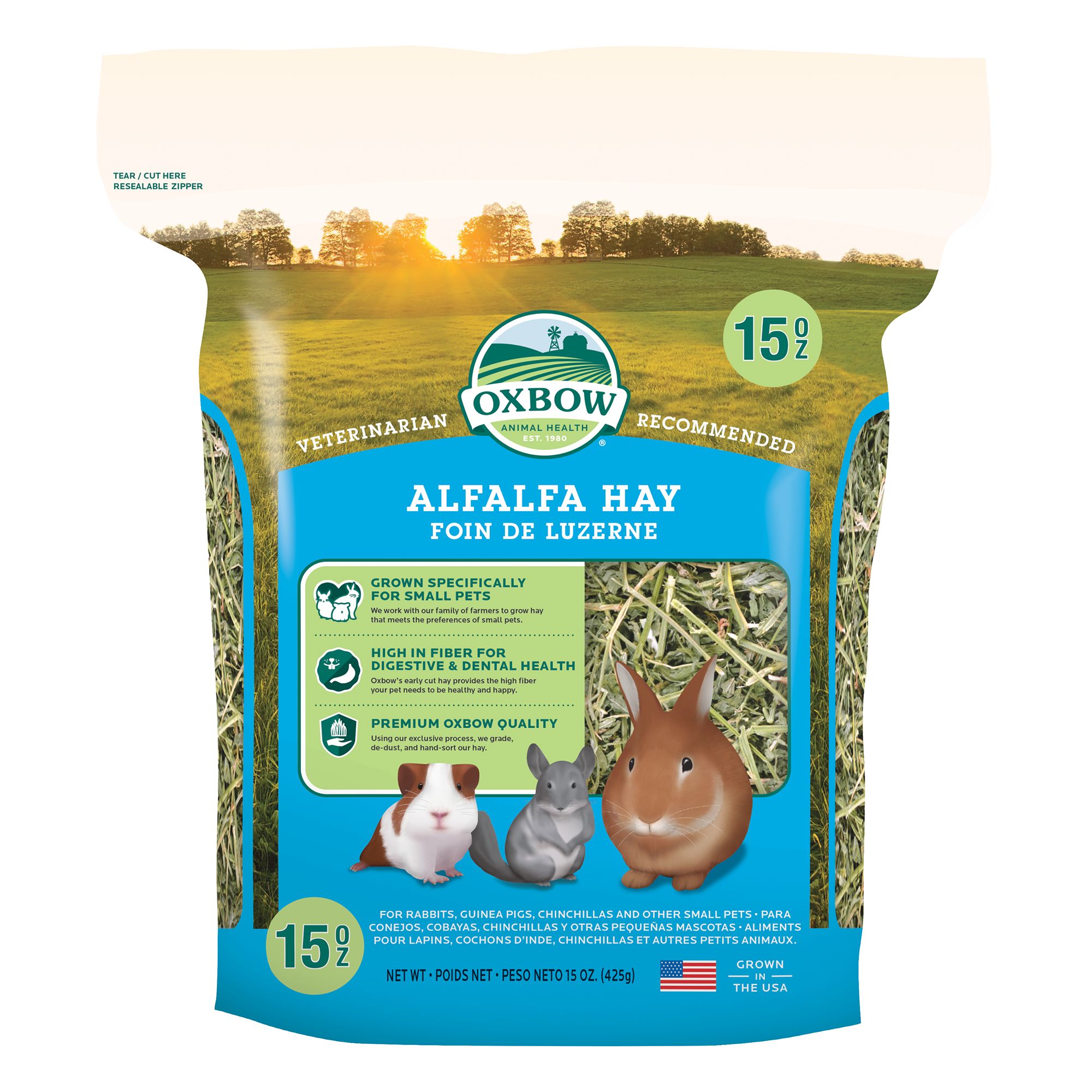 Oxbow Alfalfa Hay | small pet Hay 