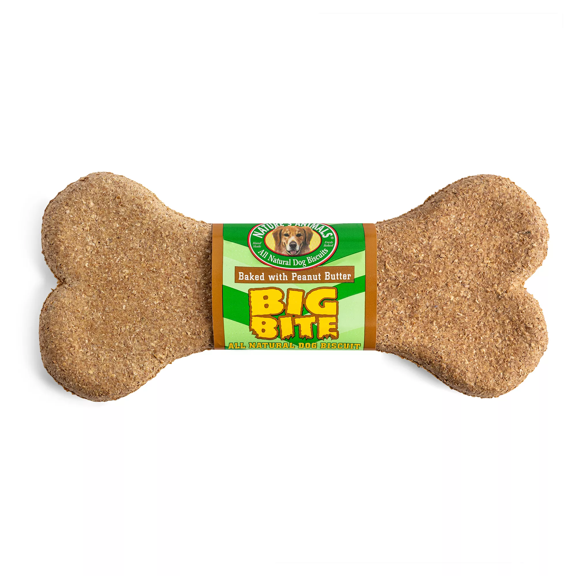 Nature's Animals Big Bite All Natural Dog Bone Biscuit