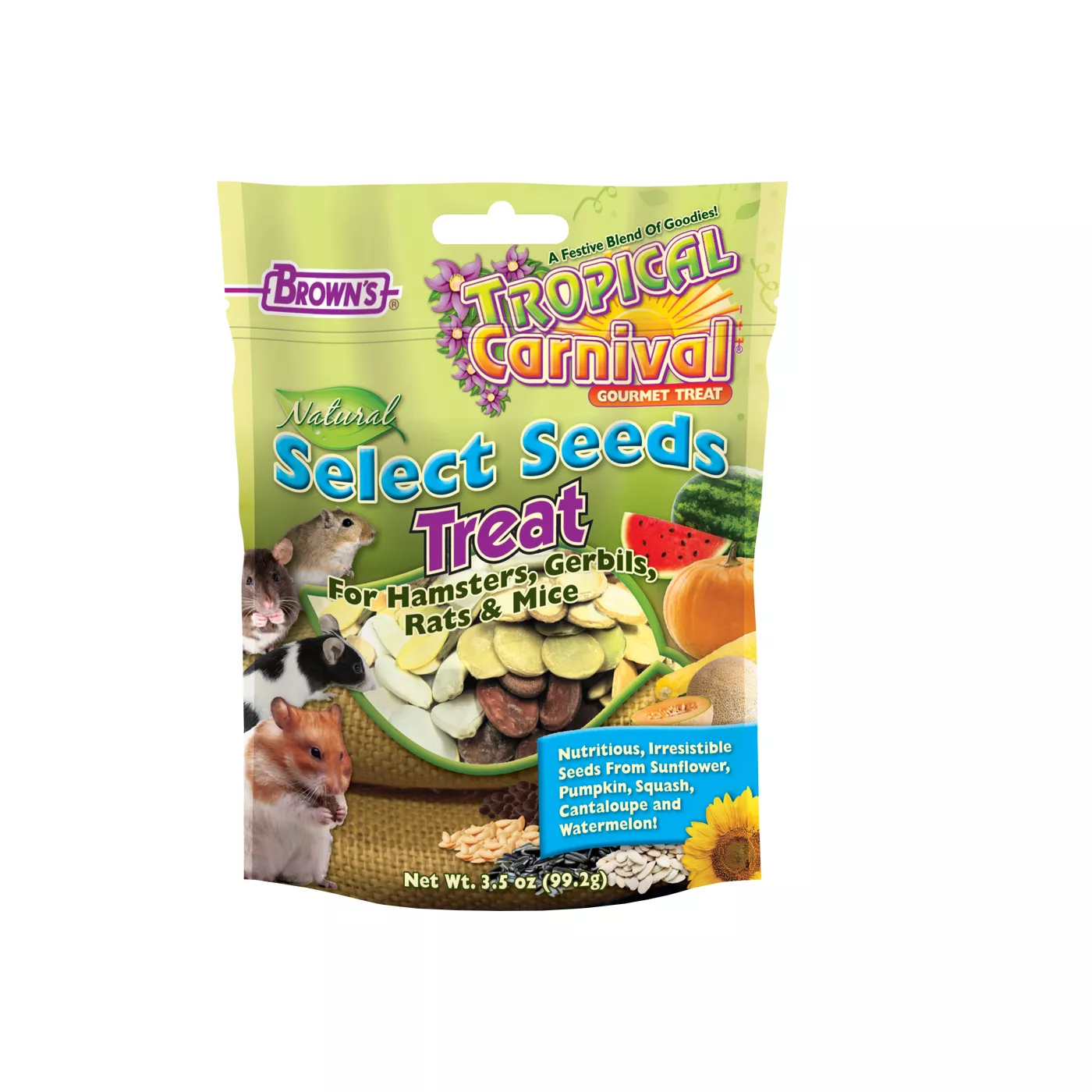 Brown s Tropical Carnival Extreme Select Seeds Small Animal Treats