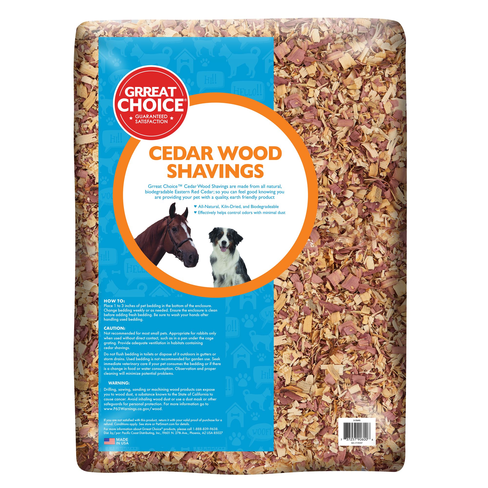 cedar shavings for dogs