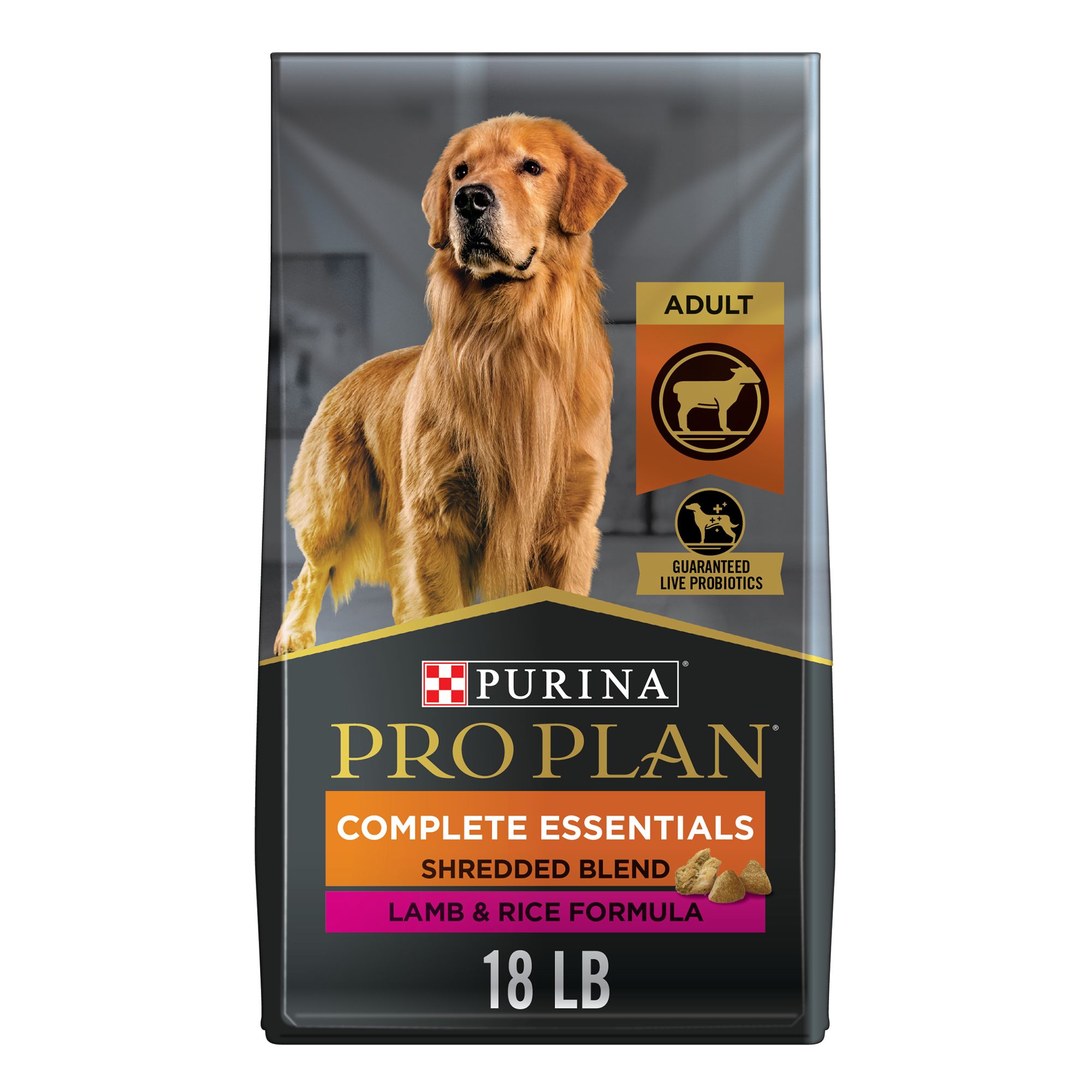 Purina Pro Plan Essentials Shredded Blend Adult Dog Food Lamb Rice Dog Dry Food Petsmart