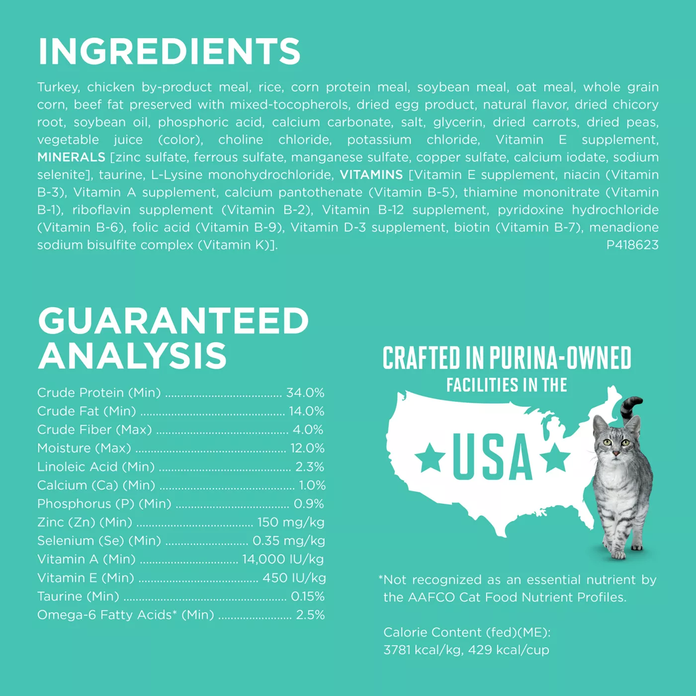 Purina cat chow ingredients best sale