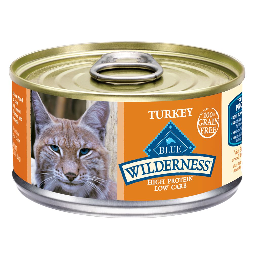 high protein canned cat food