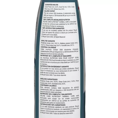 Product Royal Canin® Feline Care Nutrition Indoor Hairball Care Adult Dry Cat Food