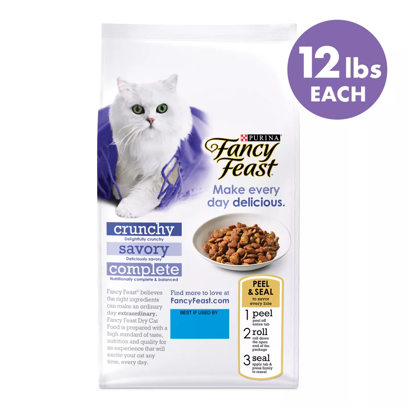 Fancy Feast All Life Stages Cat Dry Food With Vitamins