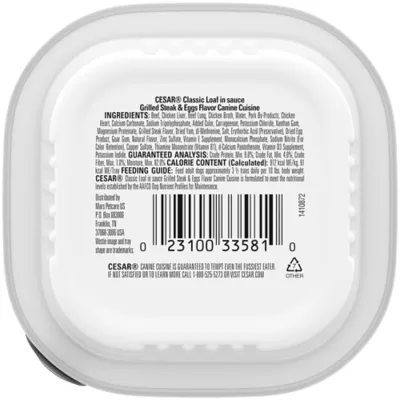 Cesar® Classics Adult Wet Dog Food - Loaf, 3.5 Oz. - Image 10