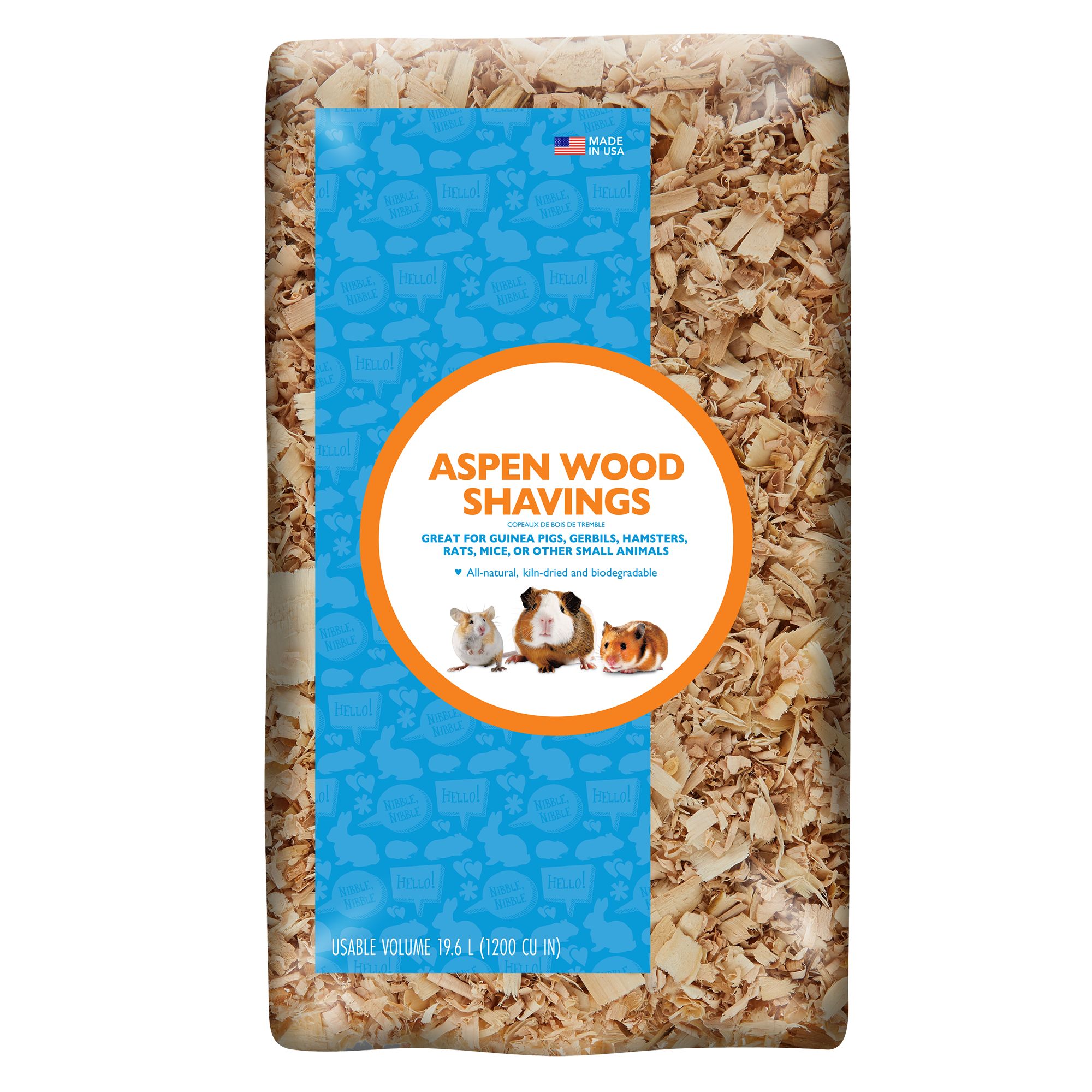 Grreat Choice® Aspen Wood Shavings Pet Bedding small pet Litter