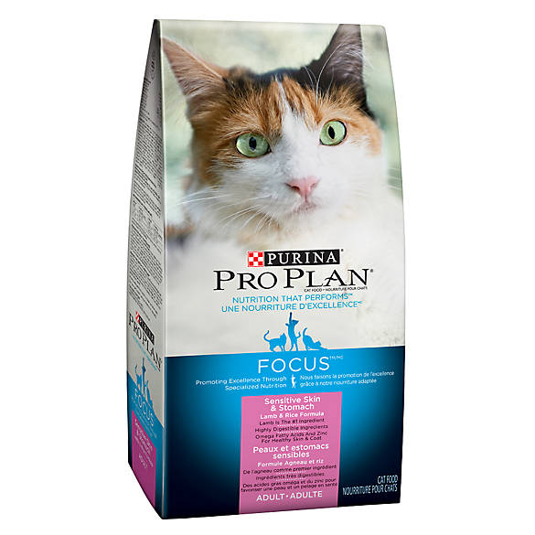 Purina® Pro Plan® Focus Sensitive Skin & Stomach Cat Food Lamb & Rice