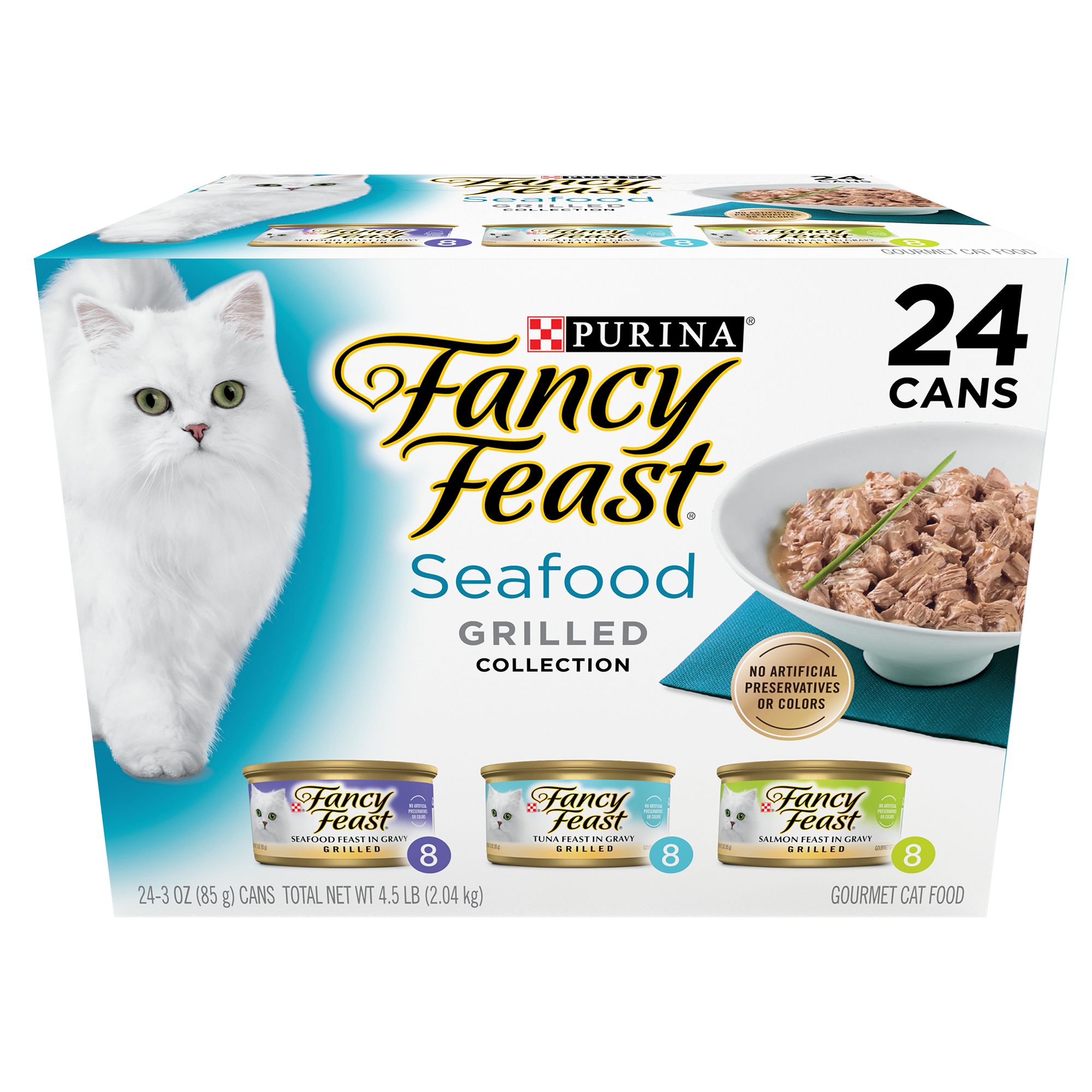 fancy feast cat food grilled