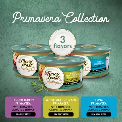 Product Fancy Feast® Medleys Adult Cat Wet Food - Primavera Collection, Variety Pack, 12 CT, 36 OZ