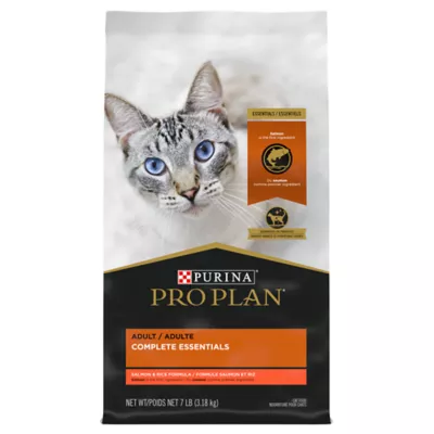 Purina Pro Plan Complete Essentials Adult Dry Cat Food With Vitamins Probiotics Salmon Rice