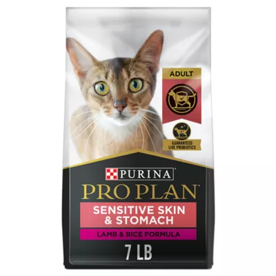 Product Purina® Pro Plan Sensitive Skin & Stomach Adult Dry Cat Food - Lamb & Rice, With Probiotics
