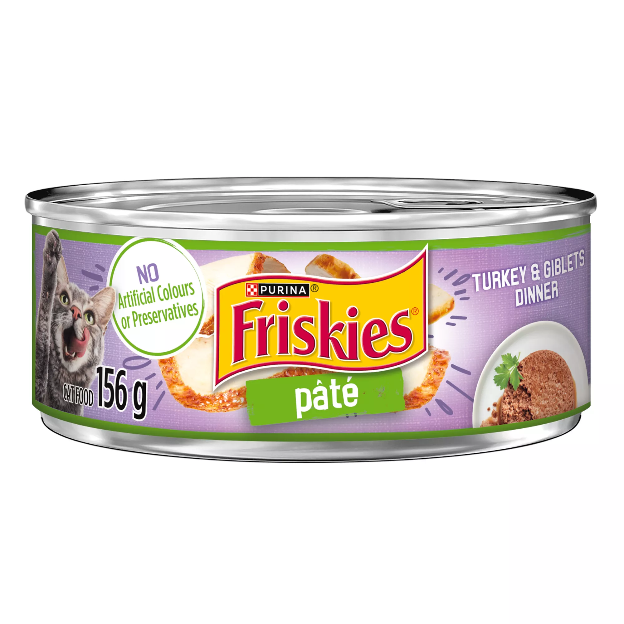 Purina® Friskies® Pate Cat Food - Turkey & Giblets