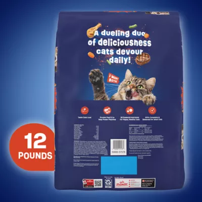 Product Purina® Friskies® Tender and Crunchy Combo Adult Cat Dry Food - No Artificial Preservatives