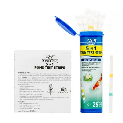 Product API® POND 5 IN 1 Pond Water Test Strips