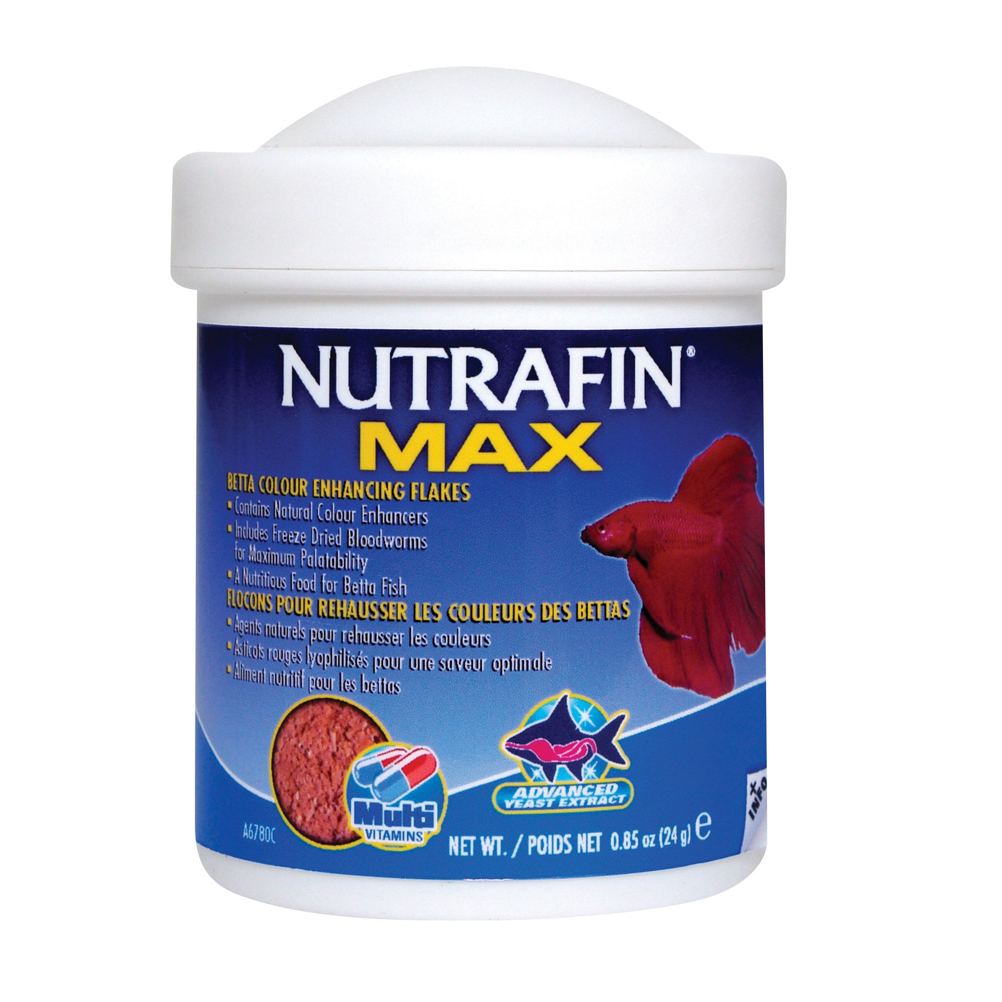 Nutrafin® Max Betta Colour Enhancing Flakes