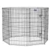 MidWest Black Exercise Pen with Door image thumbnail 1