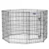 MidWest Black Exercise Pen with Door image thumbnail 1