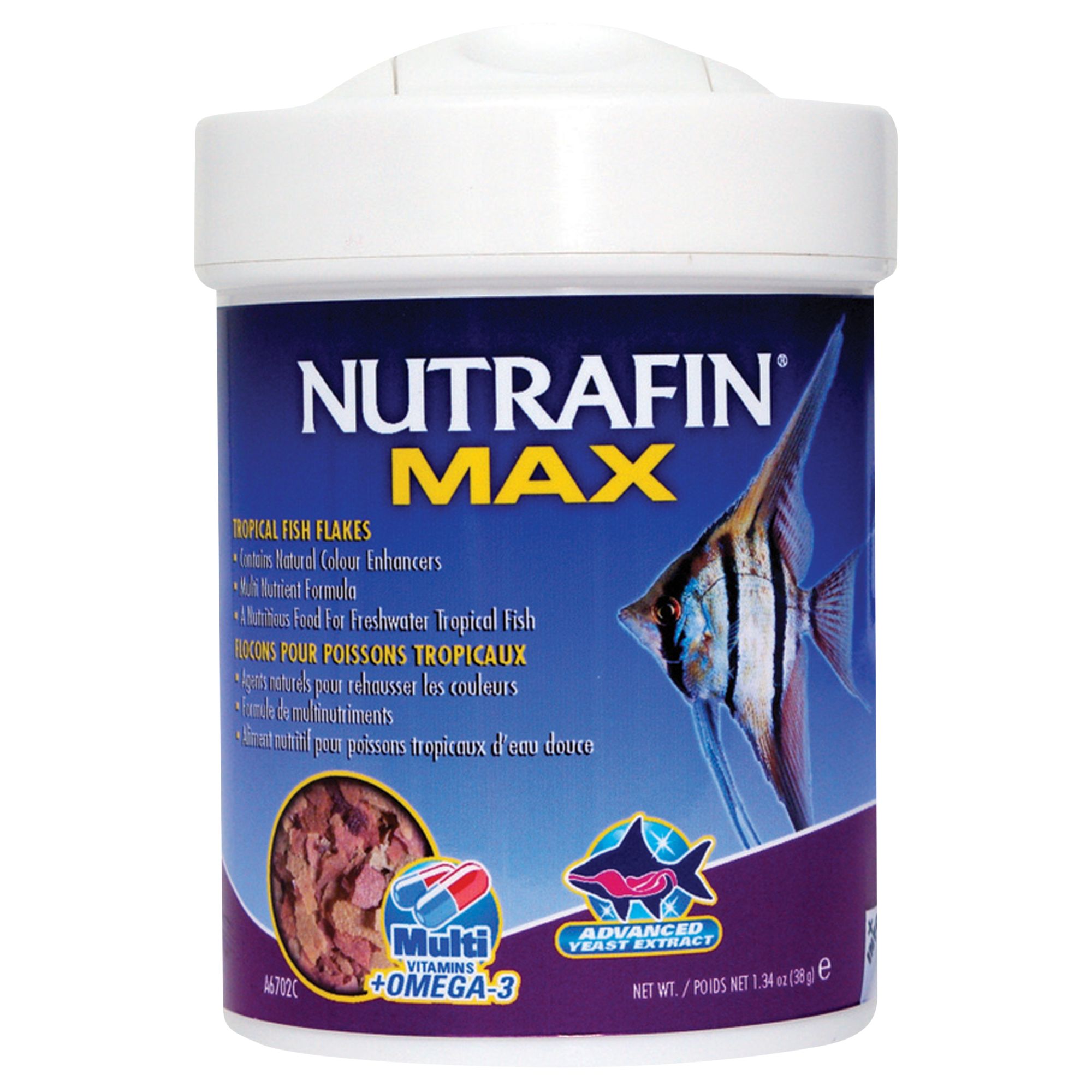 Nutrafin® Max Tropical Fish Flakes fish Food PetSmart