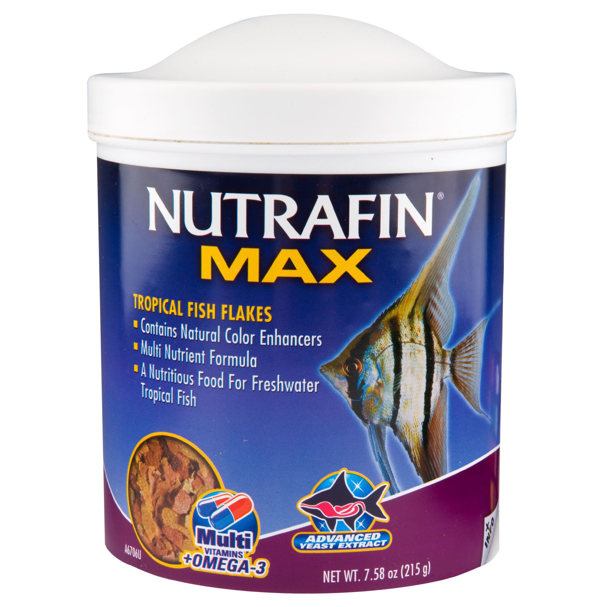 Nutrafin® Max Tropical Fish Flakes fish Food PetSmart