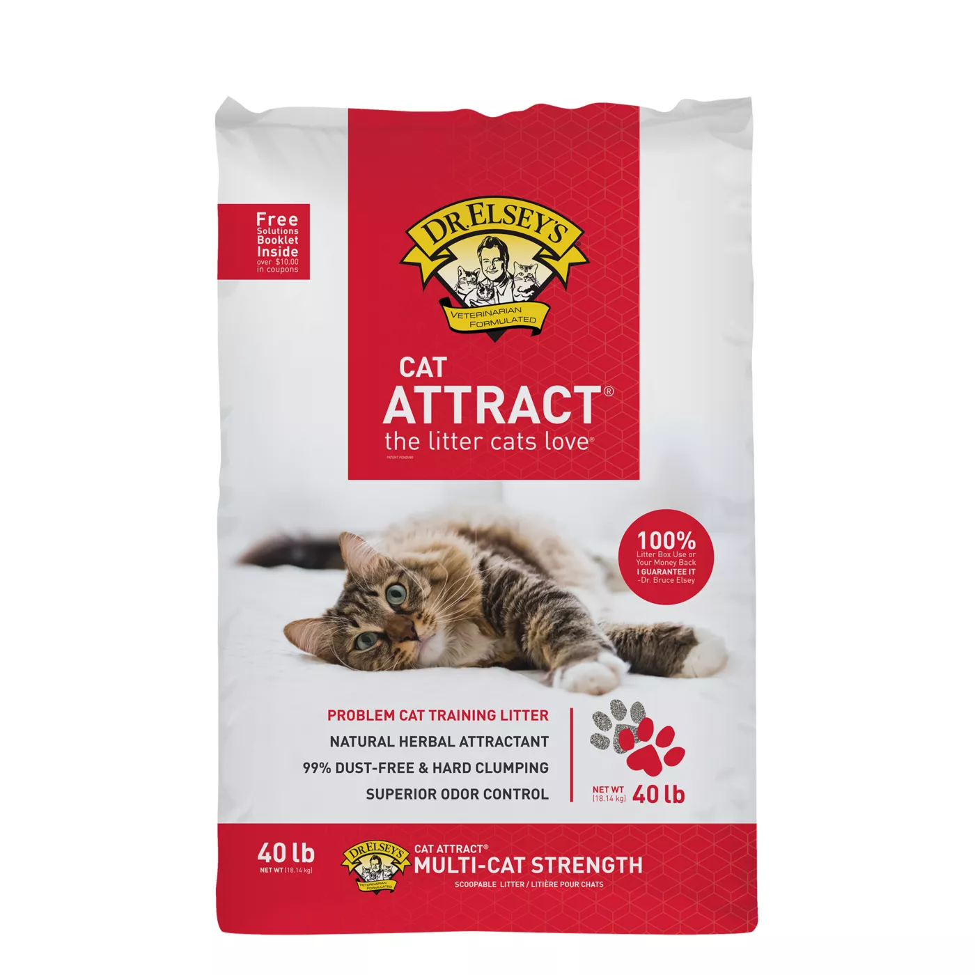 Dr. Elsey s Precious Cat Cat Attract Clumping Multi Cat Clay Cat Litter Low Dust