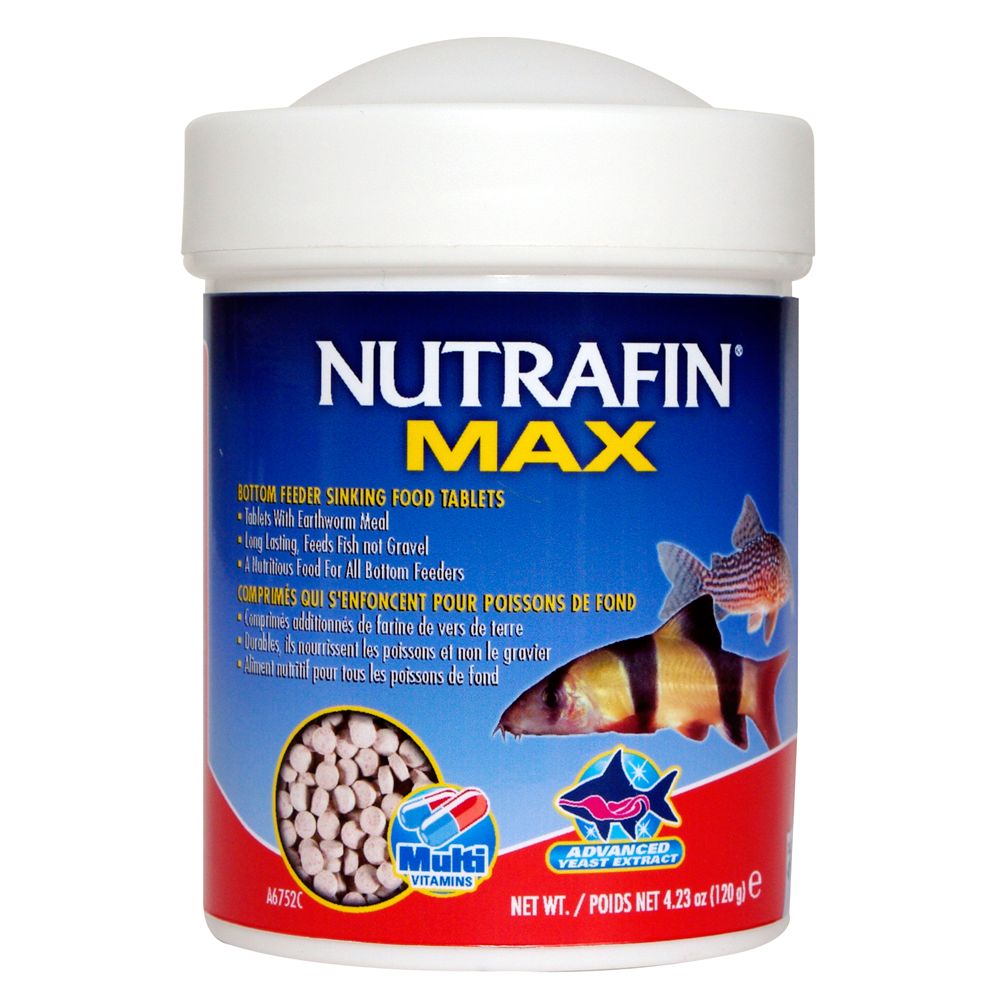Nutrafin Max Bottom Feeder Sinking Food Tablets Fish Food