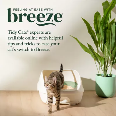 Purina® Tidy Cats Breeze Litter Box System Starter Kit- Includes Litter Box, Ion Pads & Pellets - Image 8