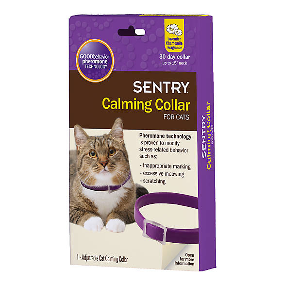 SENTRY® Calming Collar for Cats Lavender Chamomile cat Treatments