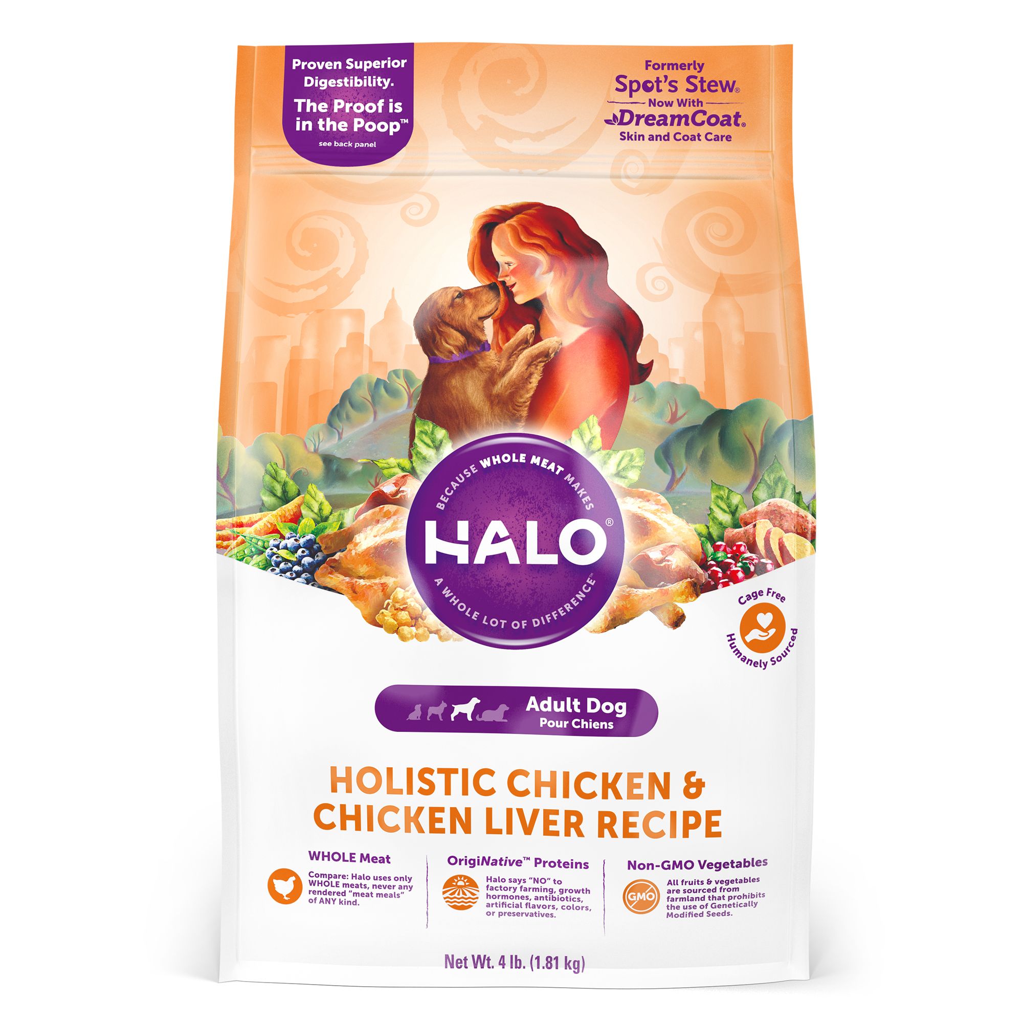 HALO® DreamCoat Adult Dog Food 