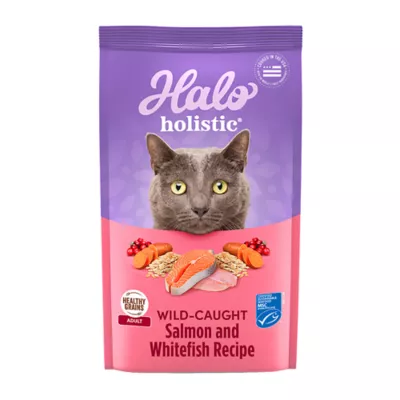 Product HALO® DreamCoat Adult Cat Food - Natural, Holistic Wild Salmon & Whitefish Recipe