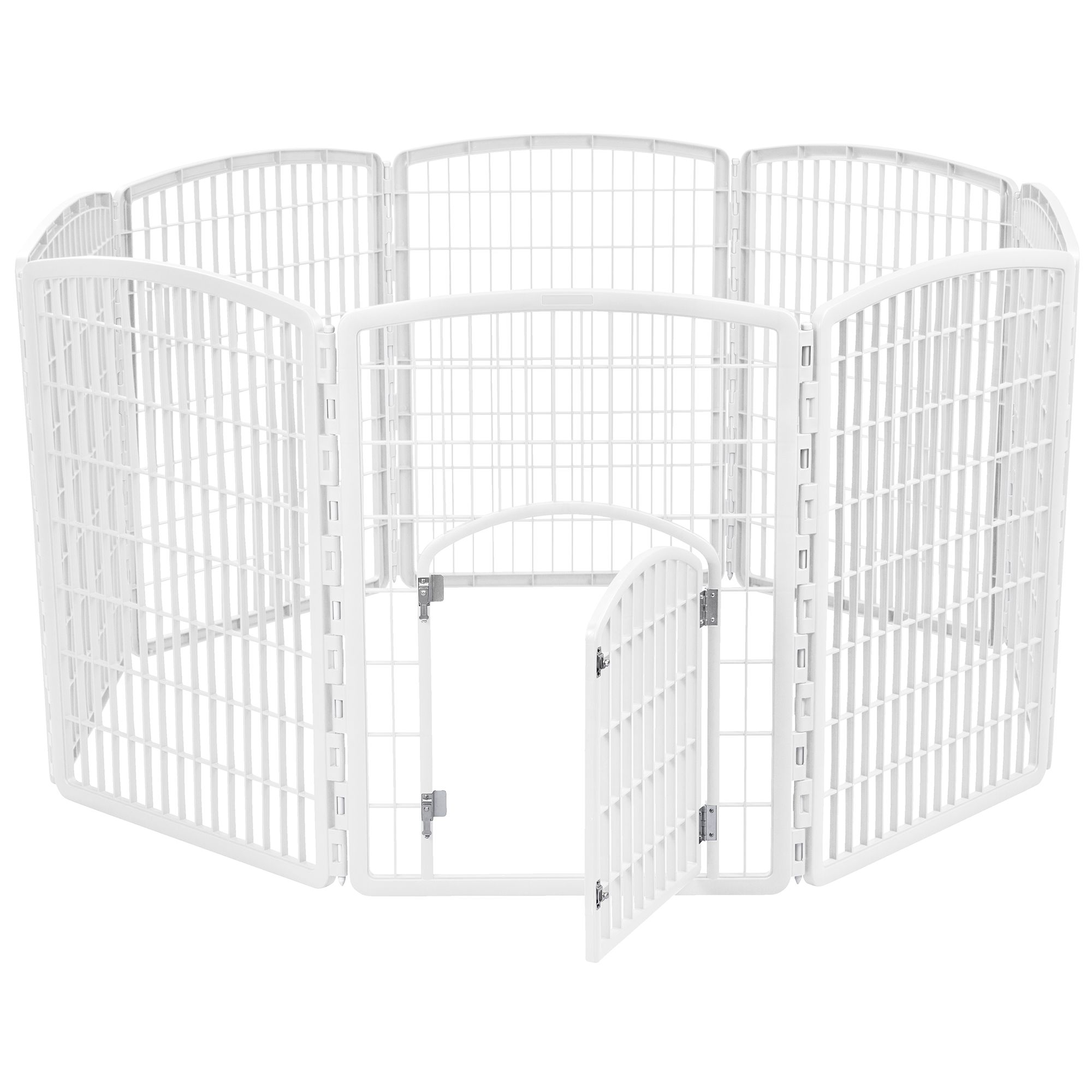 IRIS 8-Panel Pet Pen | dog Houses & Pens | PetSmart