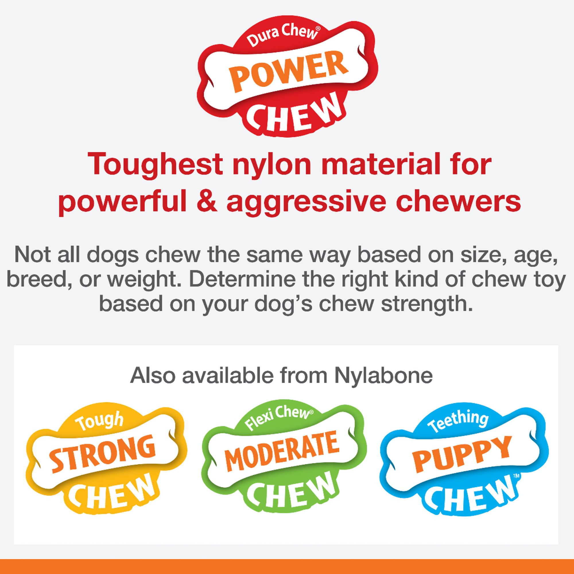 Nylabone Dura Chew Chicken Flavored Dog Toy Dog Interactive Toys Petsmart