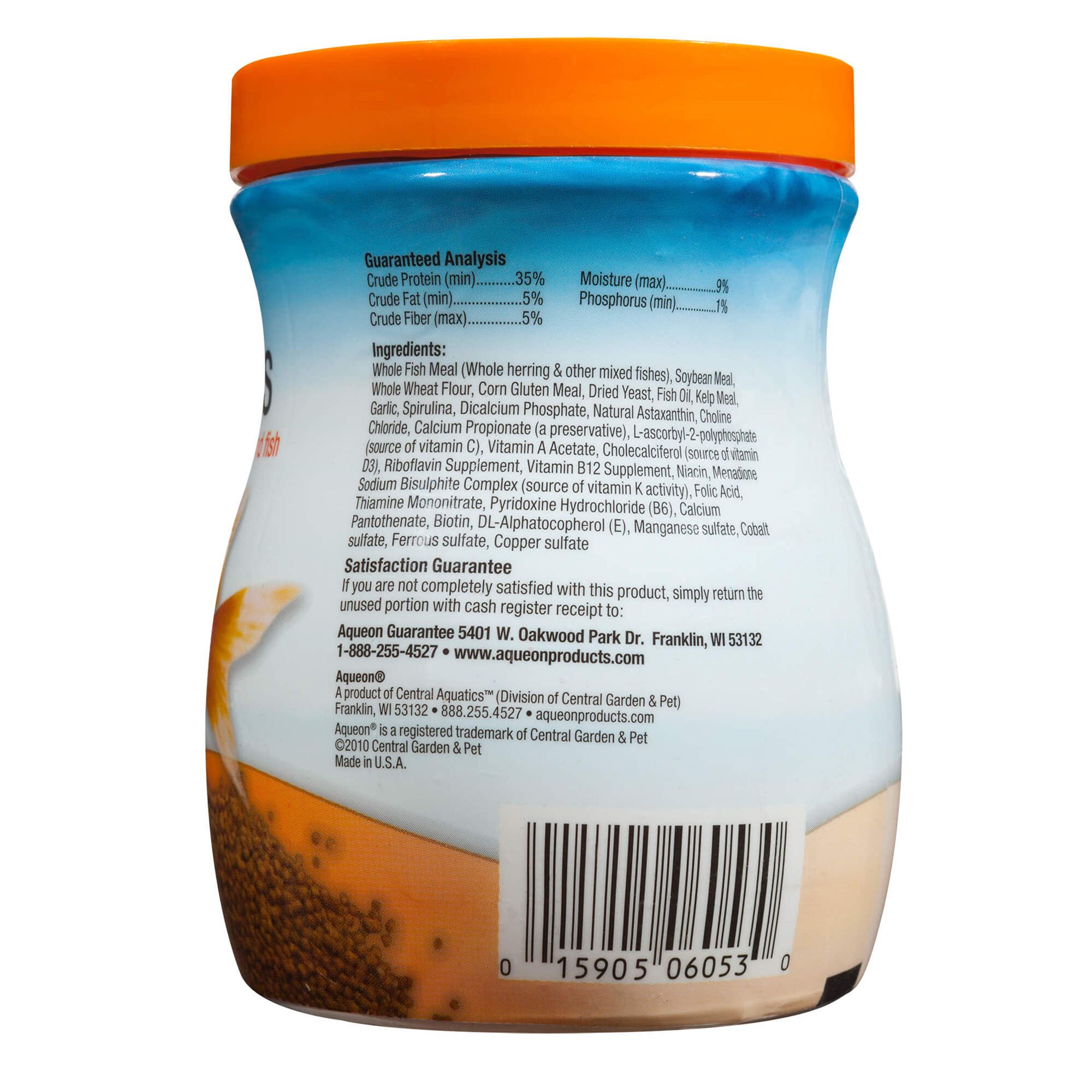 Aqueon® Goldfish Granules Fish Food Complete Diet - thumbnail 3