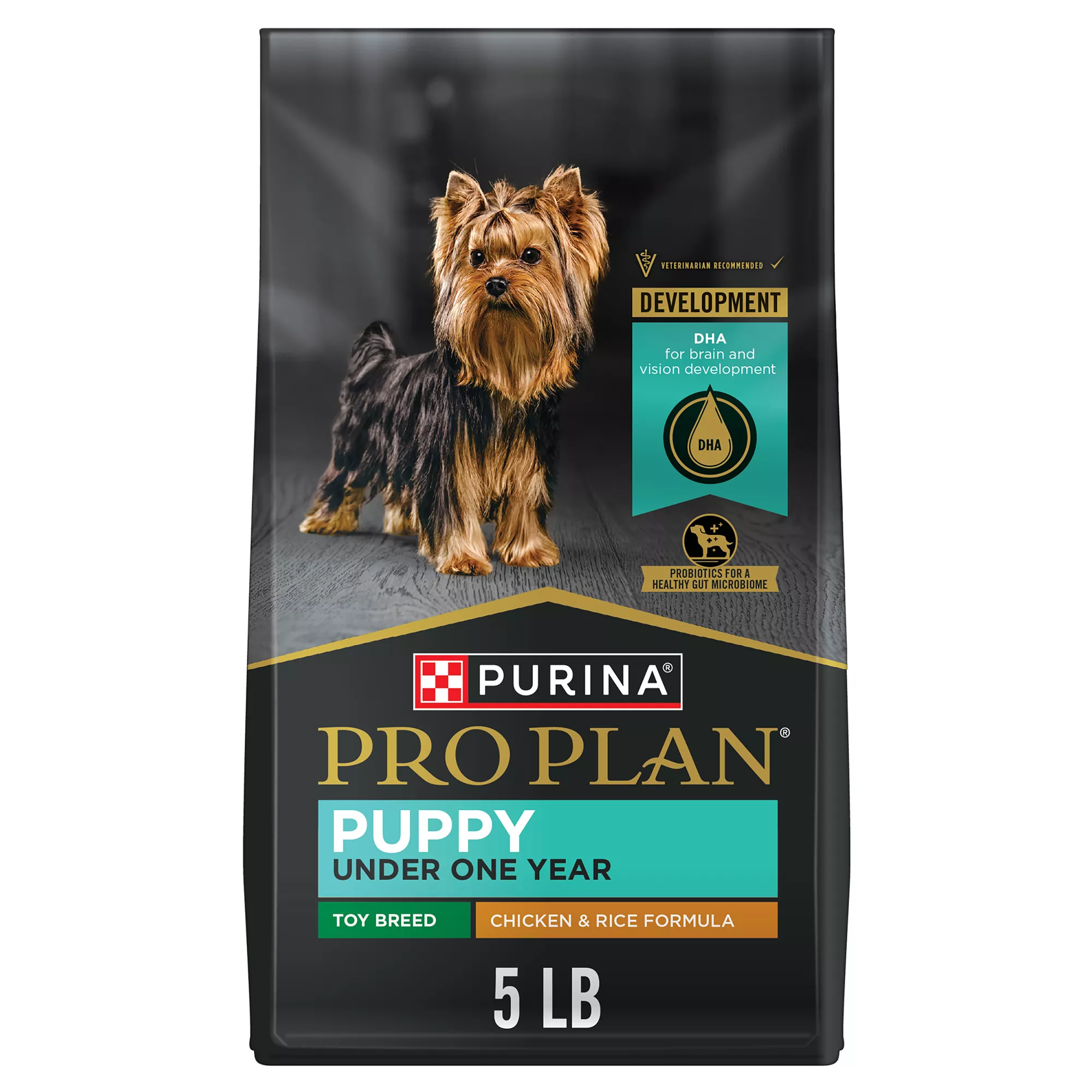 Purina Pro Plan Development Toy Breed Puppy Dry Dog Food - High Protein, DHA, Chicken & Rice