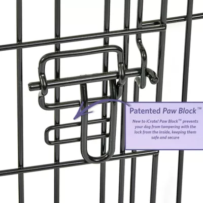 MidWest iCrate Single Door Folding Dog Crate with Divider Panel - Image 6