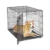 MidWest iCrate Single Door Folding Dog Crate with Divider Panel image thumbnail 1