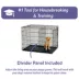 MidWest iCrate Single Door Folding Dog Crate with Divider Panel image thumbnail 7