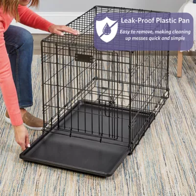 MidWest iCrate Single Door Folding Dog Crate with Divider Panel - Image 5