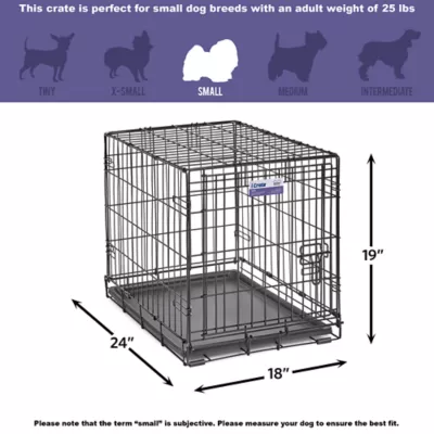 MidWest iCrate Single Door Folding Dog Crate with Divider Panel - Image 8