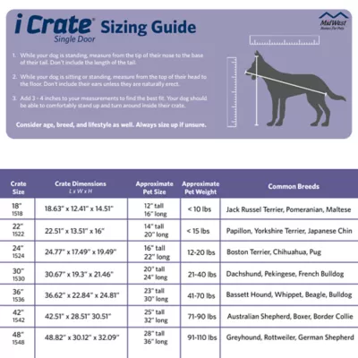 MidWest iCrate Single Door Folding Dog Crate with Divider Panel - Image 9
