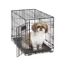 MidWest iCrate Single Door Folding Dog Crate with Divider Panel image thumbnail 1