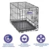 MidWest iCrate Single Door Folding Dog Crate with Divider Panel image thumbnail 3