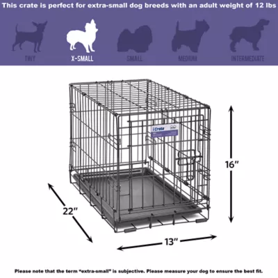 MidWest iCrate Single Door Folding Dog Crate with Divider Panel - Image 8