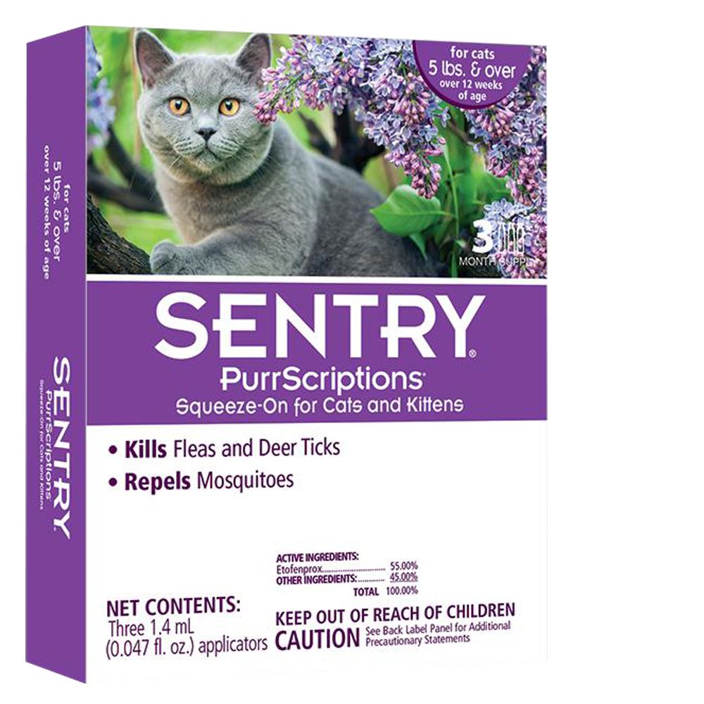 sentry flea medicine for cats